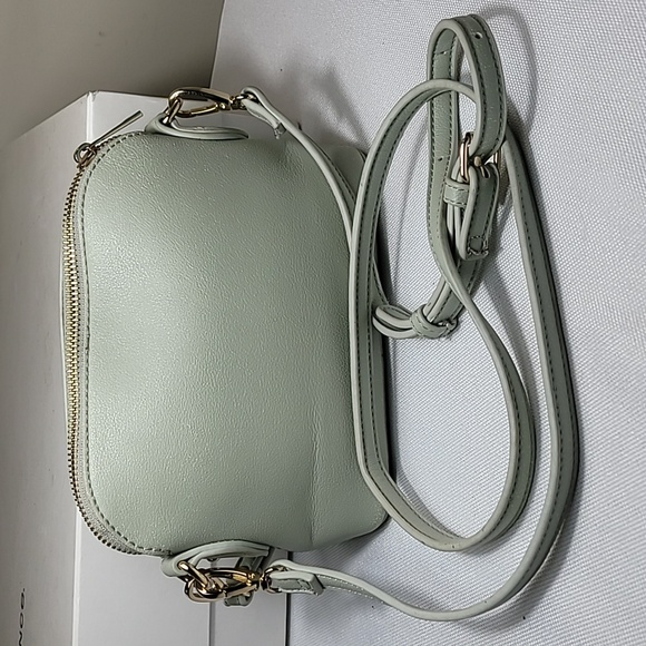Sole/Society  soft sage green leather crossbody bag NWOT - Picture 2 of 4